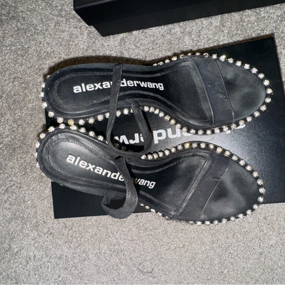 Alexander Wang Black Sandals